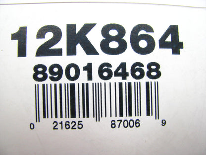 Acdelco 12K864 Serpentine Belt - 1.647'' X 87.00'' - 12 Ribs