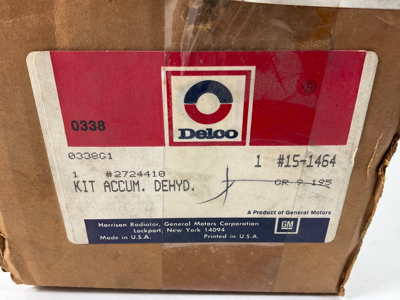 Acdelco 15-1464 A/C Accumulator