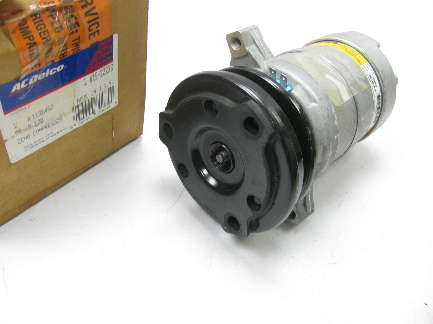 NEW Acdelco 15-20233 A/C Compressor HR6 W/ Clutch