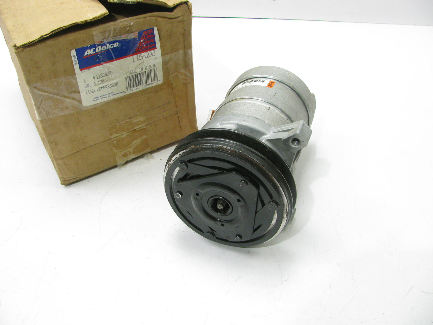 NEW A/C Compressor ACDelco GM 15-20249 For 1983-1985  Century, Cutlass Ciera