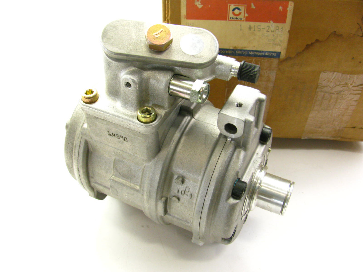NOS OEM Delco 15-2684 A/C Compressor W/O Clutch 1992-1993 ZR1 Corvette DOHC