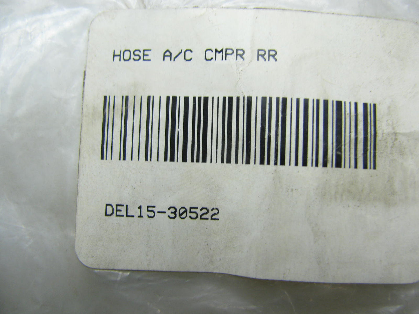 AcDelco 15-30522 A/C Compressor Hose - 1985-1986 Chevrolet Sprint GM # 91172086