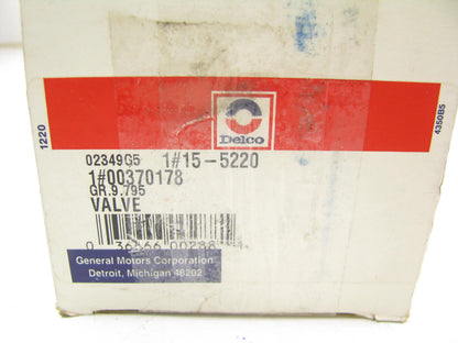 Acdelco 15-5220 HVAC Heater Control Valve OEM GM 00370178