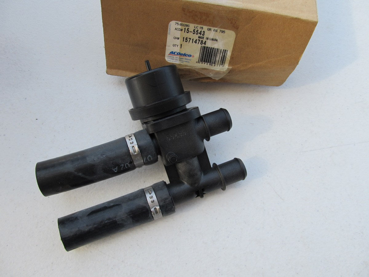 NEW GENUINE OEM Acdelco 15-5543 Heater Valve - 1990-1995 Chevy Astro, GMC Safari