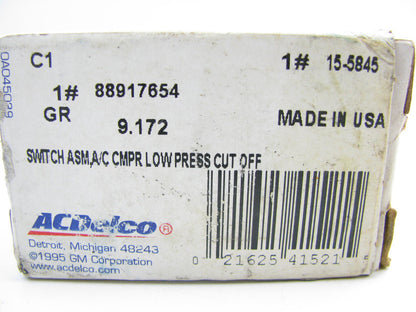 Acdelco 15-5845 A/C Pressure Swith / Cut-Off Switch - 88917654