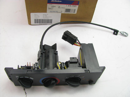 GM 16254431 Acdelco 15-72451 A/C Heater Temp. Control Switch 1995-1999 Cavalier