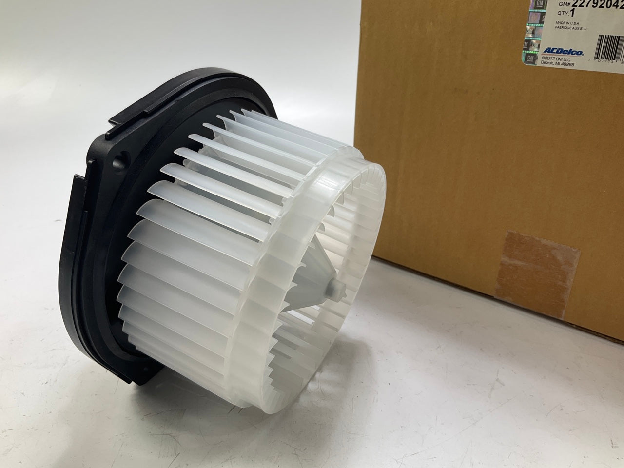 ACDelco 15-81726 HVAC Blower Motor - 22792042