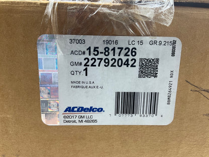 ACDelco 15-81726 HVAC Blower Motor - 22792042