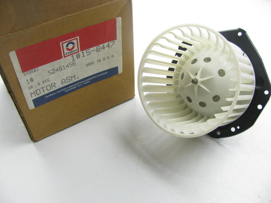 NEW GENUINE OEM GM Ac Delco 15-8447 Blower Motor - For Vehicles WITHOUT A/C ONLY