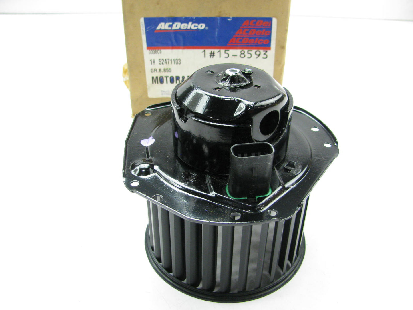 Acdelco 15-8593 HVAC Blower Motor With Wheel