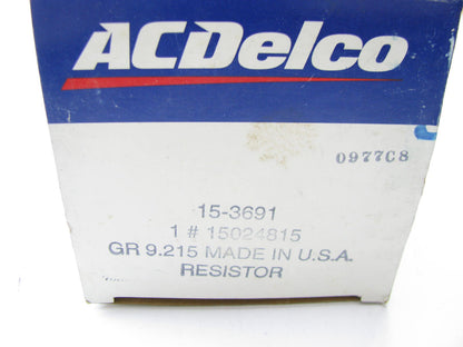 NEW OEM HVAC A/C Blower Motor Resistor ACDelco 15-3691 GM 15024815