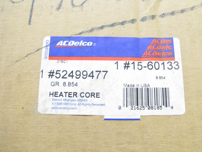 Acdelco 15-60133 HVAC Heater Core For 1992-1996 Ford Econoline