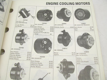 Acdelco 15A-99-1991 A/C Air Conditioning Illustrated Parts Catalog - 418 Pages