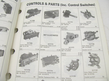 Acdelco 15A-99-1991 A/C Air Conditioning Illustrated Parts Catalog - 418 Pages