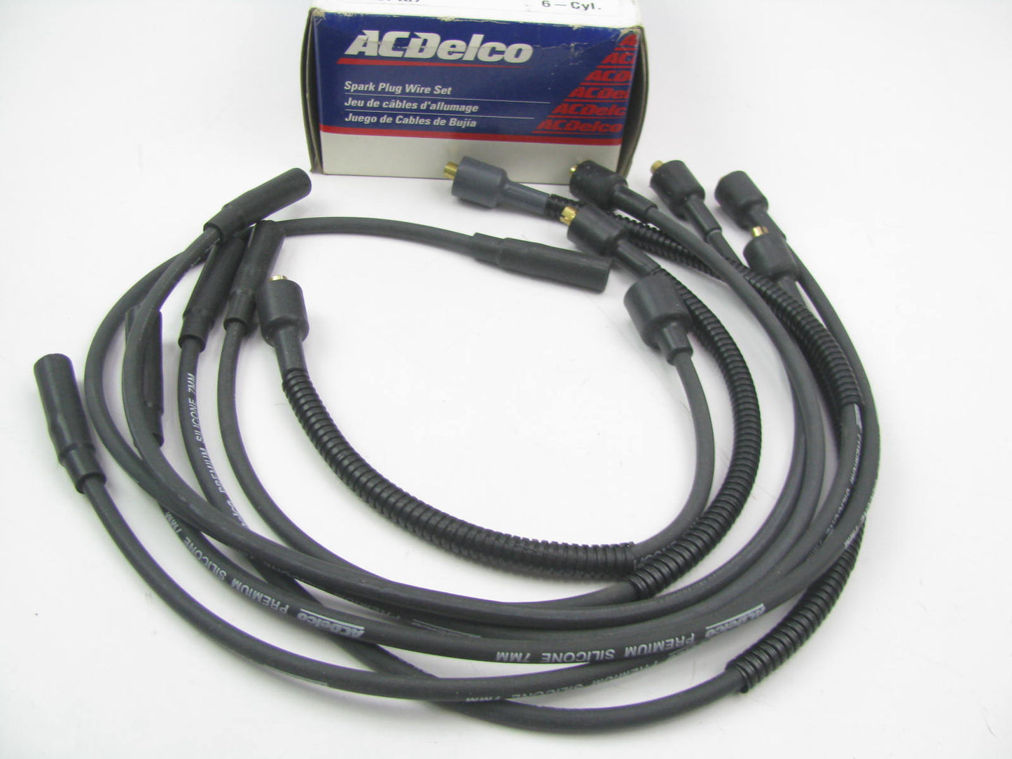 Acdelco 16-806B Ignition Spark Plug Wire Set For 1987-1991 Dodge 3.9L-V6