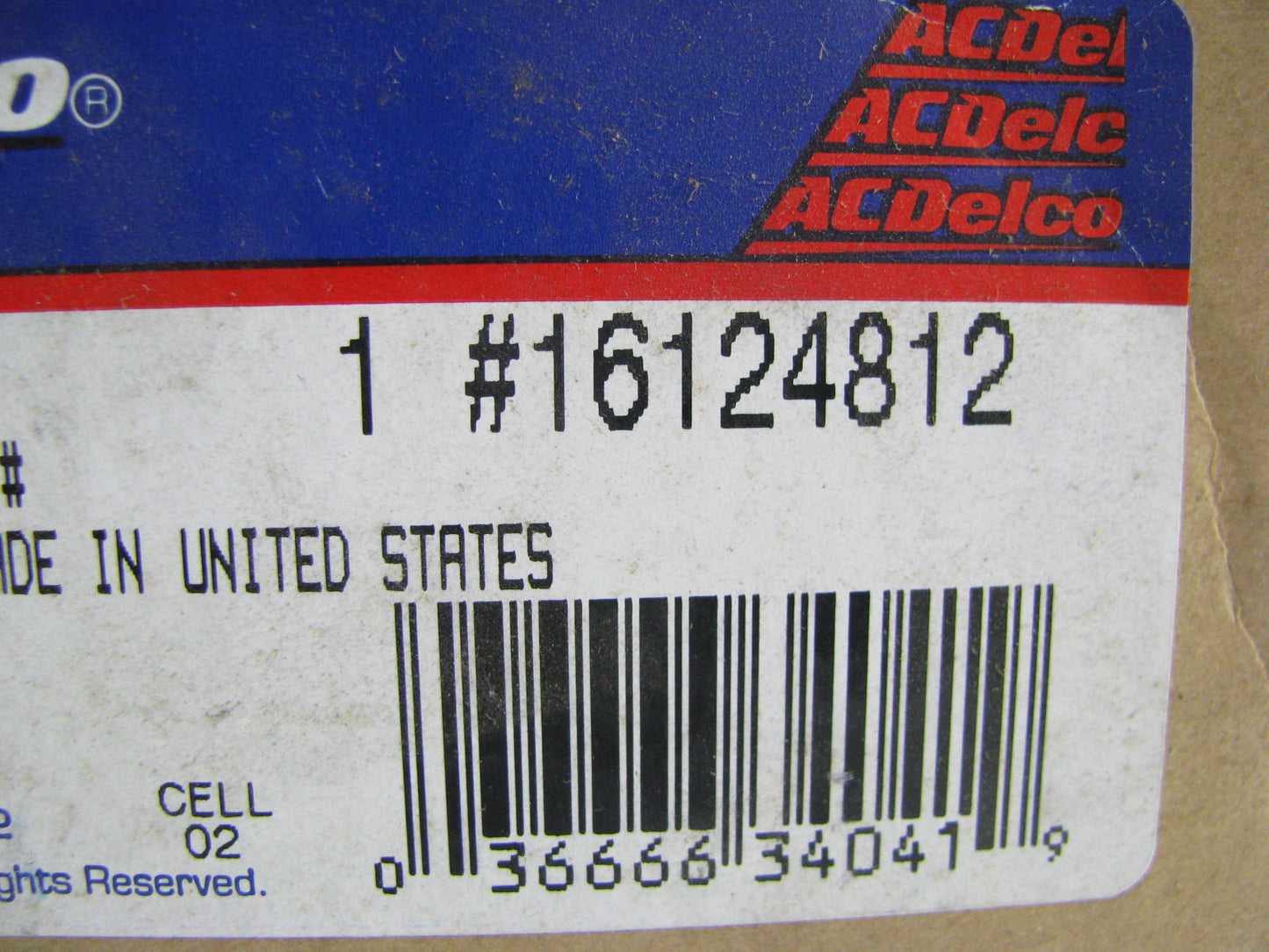 NOS OEM GM Acdelco 16124812 Factory Radio Amplifier - 1989 Cadillac Seville