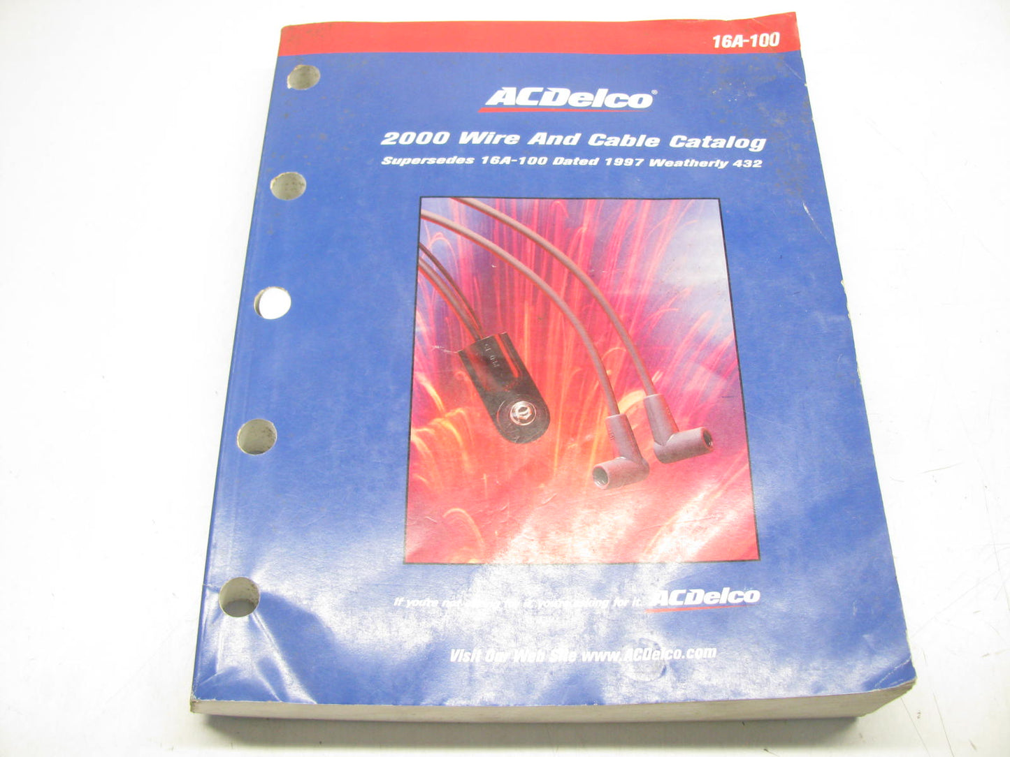 Acdelco 16A-100-2000 Wire & Cable Catalog - 2000, Weatherly # 432, 858 Pages