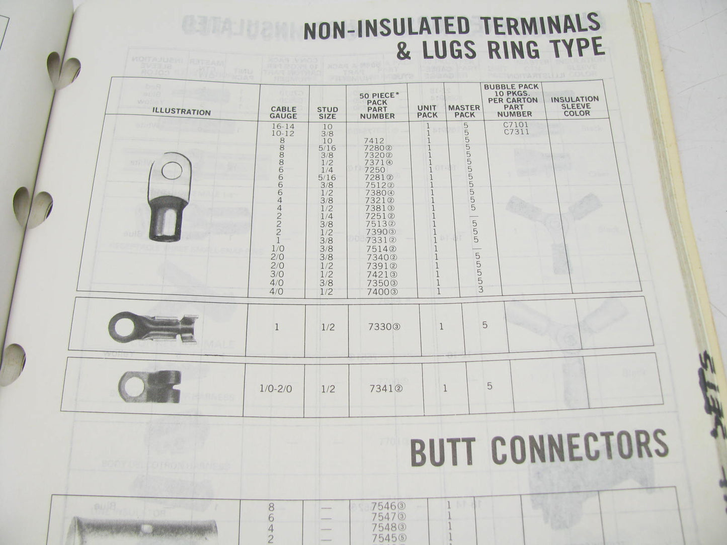 Acdelco 16A-100 Wire And Cable Catalog - 1991 Weatherly # 544