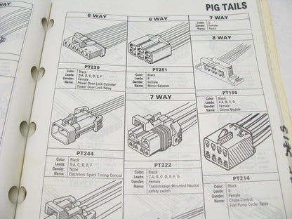 Acdelco 16A-100 Wire And Cable Catalog - 1991 Weatherly # 544