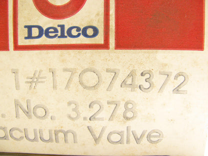 New Genuine AC Delco Transmission Vacuum Valve OEM For 1985 Buick Electra