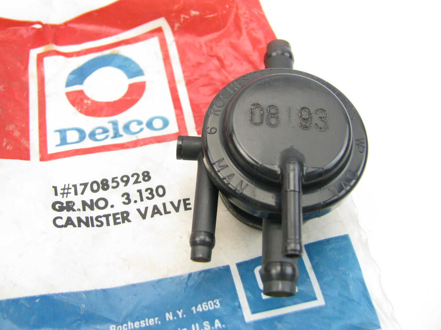 ACDelco 17085928 Vapor Canister Purge Valve