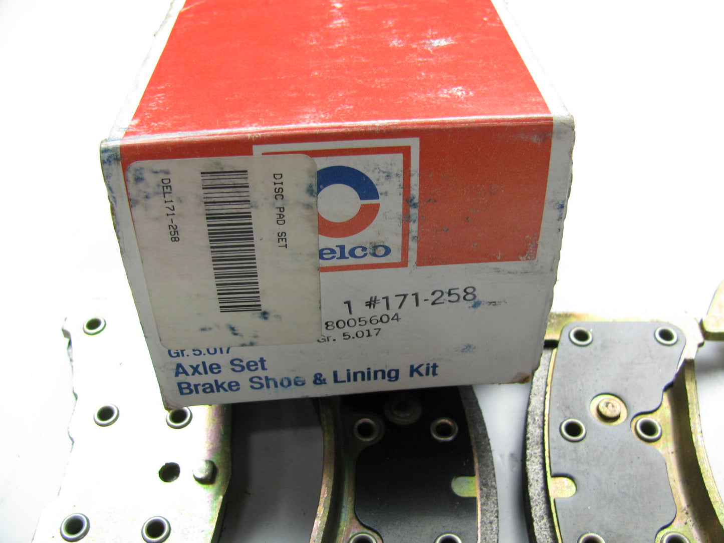 NOS OEM GM 18005604 Ac Delco 171-258 FRONT Disc Brake Pads 1978-1981 Buick Chevy