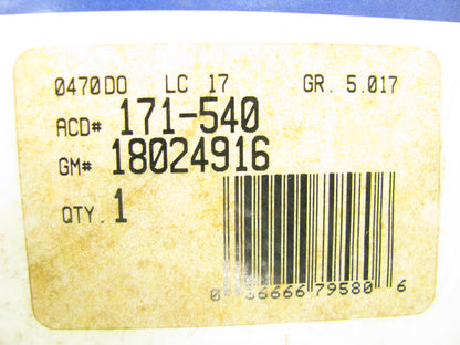 Acdelco 171-540 FRONT Disc Brake Pads