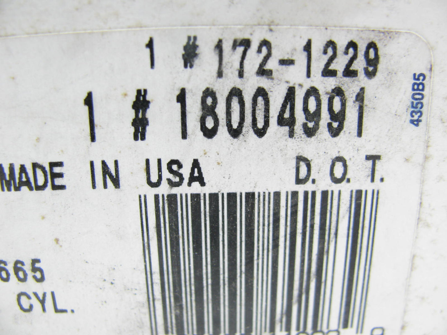 Acdelco 172-1229 Drum Brake Wheel Cylinder - Front Left 1981-87 GMC C5000