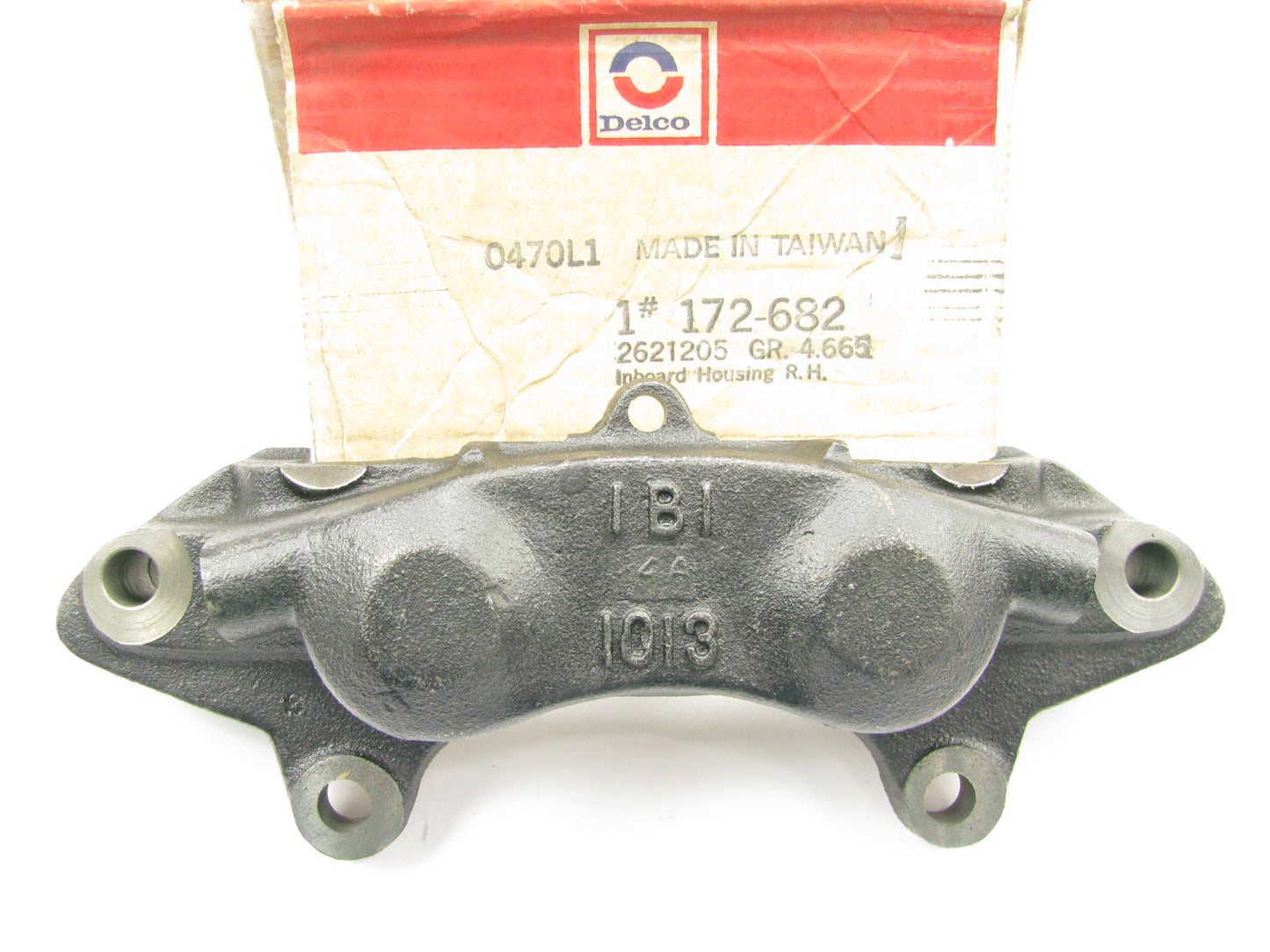 Acdelco 172-682-Rear Right Inboard Caliper Housing 1965-1982 Chevrolet Corvette