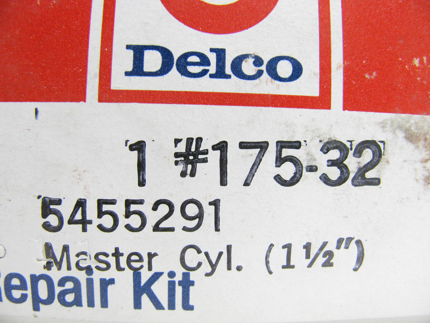 Acdelco 175-32 Brake Master Cylinder Repair Kit 1955-1959 GM Chevy HD Trucks