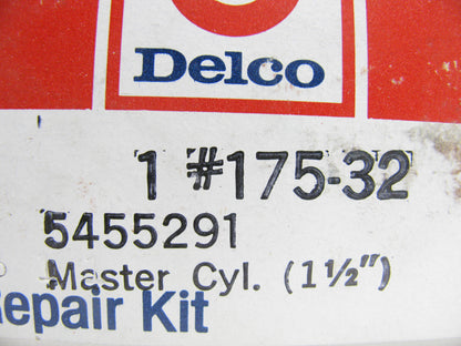 Acdelco 175-32 Brake Master Cylinder Repair Kit 1955-1959 GM Chevy HD Trucks