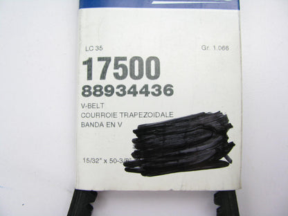 Acdelco 17500 Accessory Drive Belt - 0.53'' X 50.0'' - 36 Degree