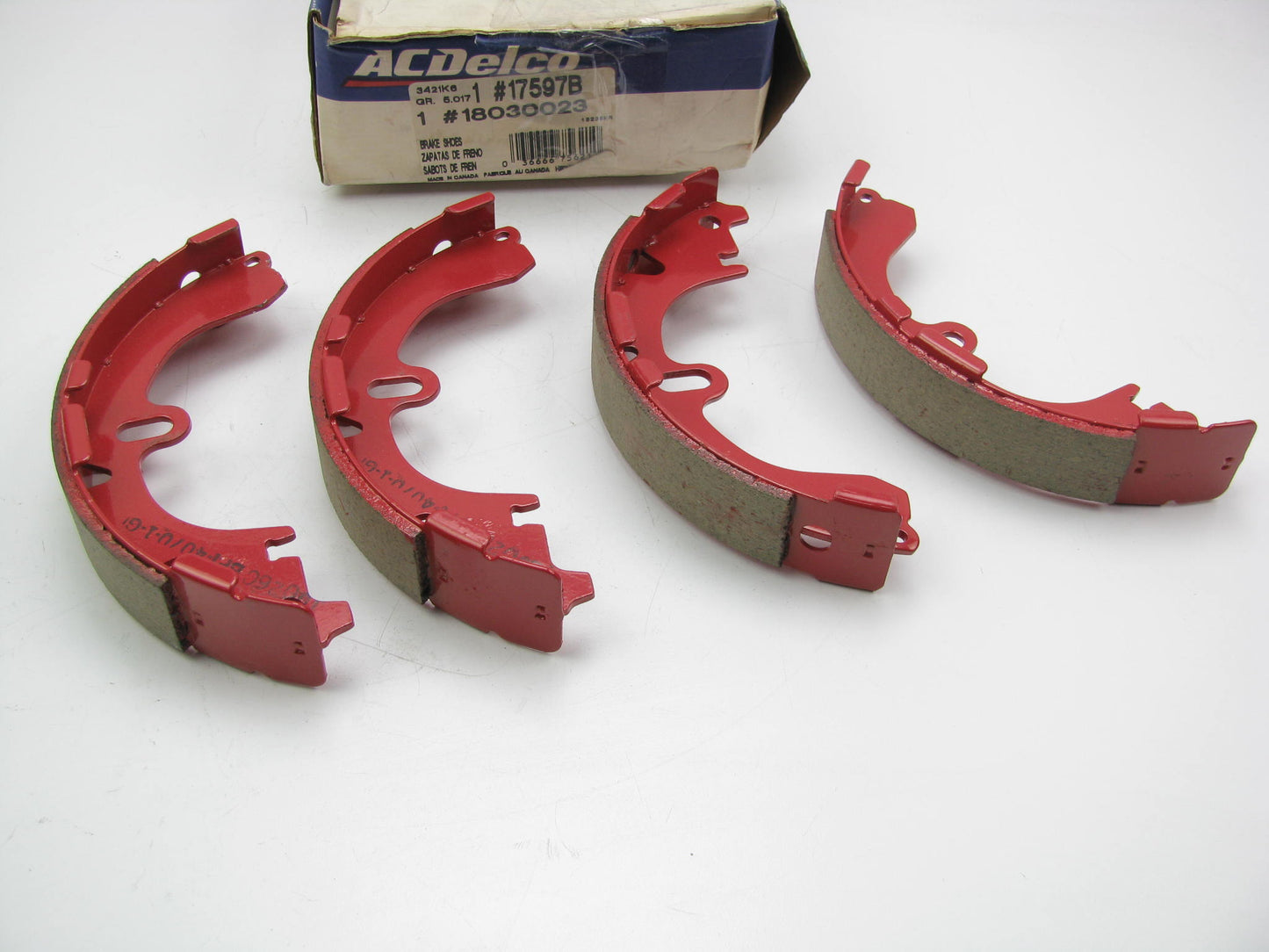 Acdelco 17597B Rear Brake Shoes
