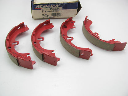 Acdelco 17597B Rear Brake Shoes