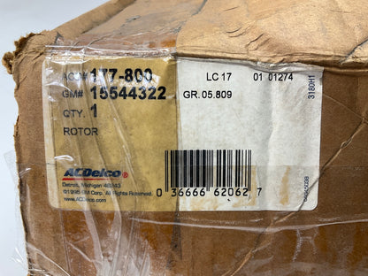NEW GENUINE Acdelco 177-800 10 Lug - REAR Disc Brake Rotor - RWD 15544322