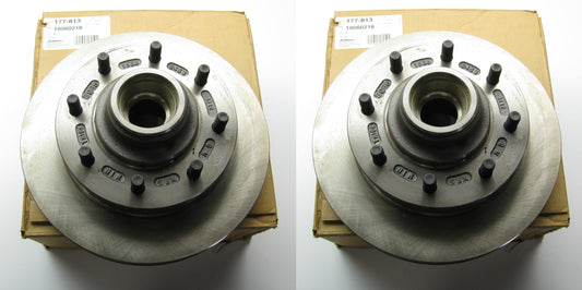 (x2) Front Brake Rotor & Hub Acdelco 177-813  For 1992-1999  C1500