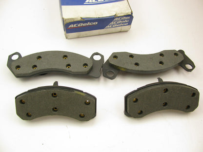 Acdelco 17D499A Front Disc Brake Pad Set - Semi-Metallic
