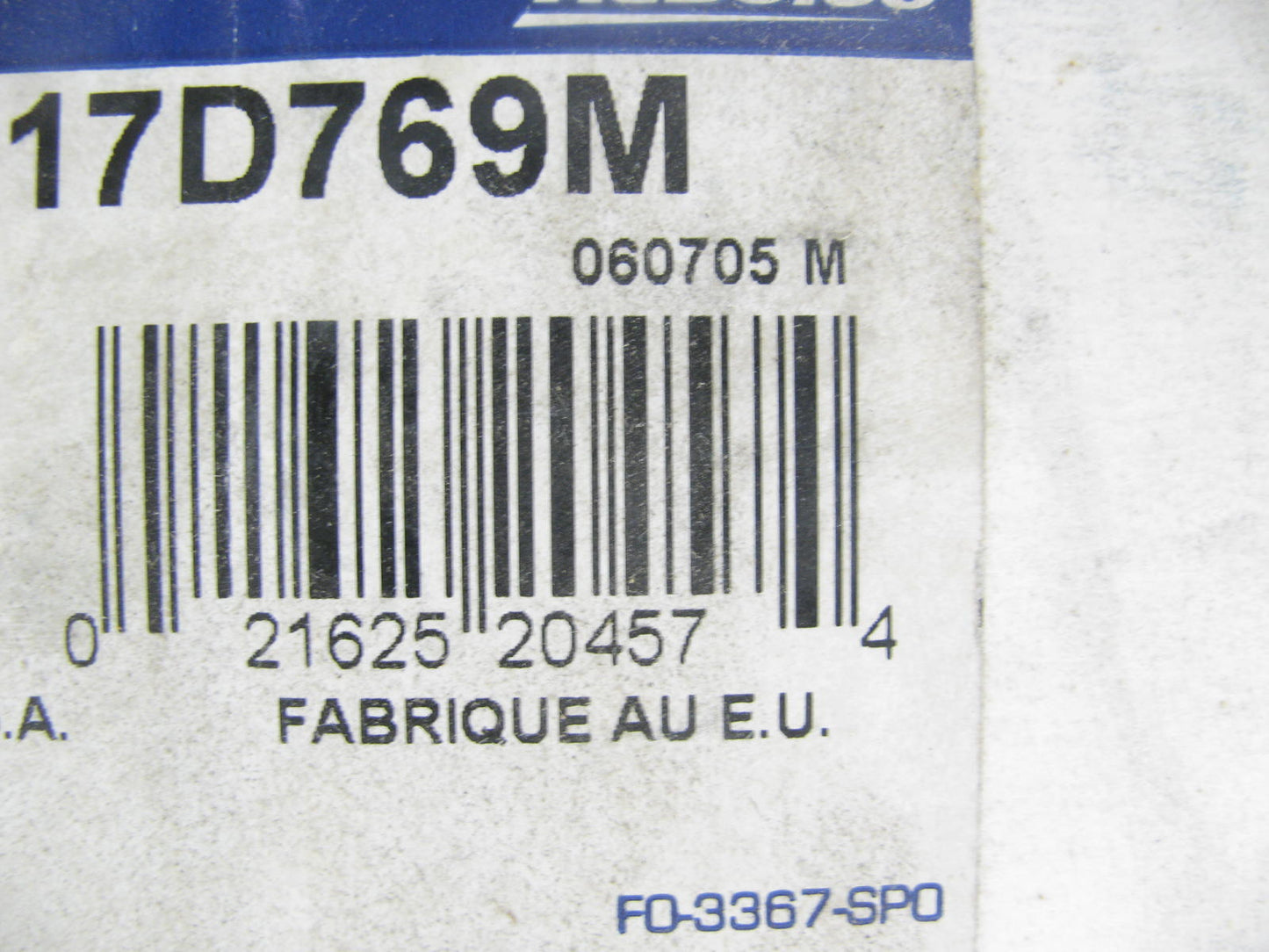 NEW GENUINE OEM Acdelco 17D769M Front Brake Pads - GM# 18039836