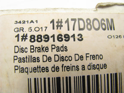 Acdelco 17D806M REAR Brake Pads