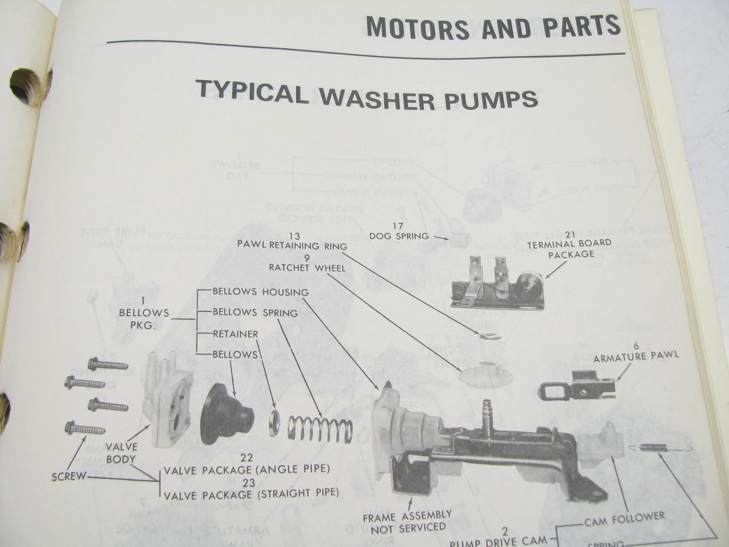 Acdelco 18A-100 Service Motors Catalog - 1988 Weatherly #504