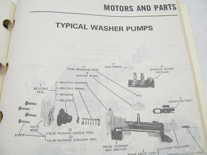 Acdelco 18A-100 Service Motors Catalog - 1988 Weatherly #504