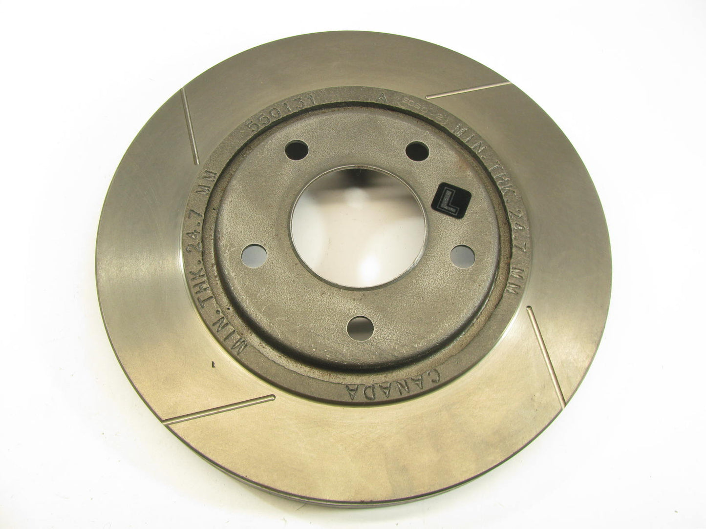 Acdelco 18A1064 Front Left Slotted Disc Brake Rotor - 18039648