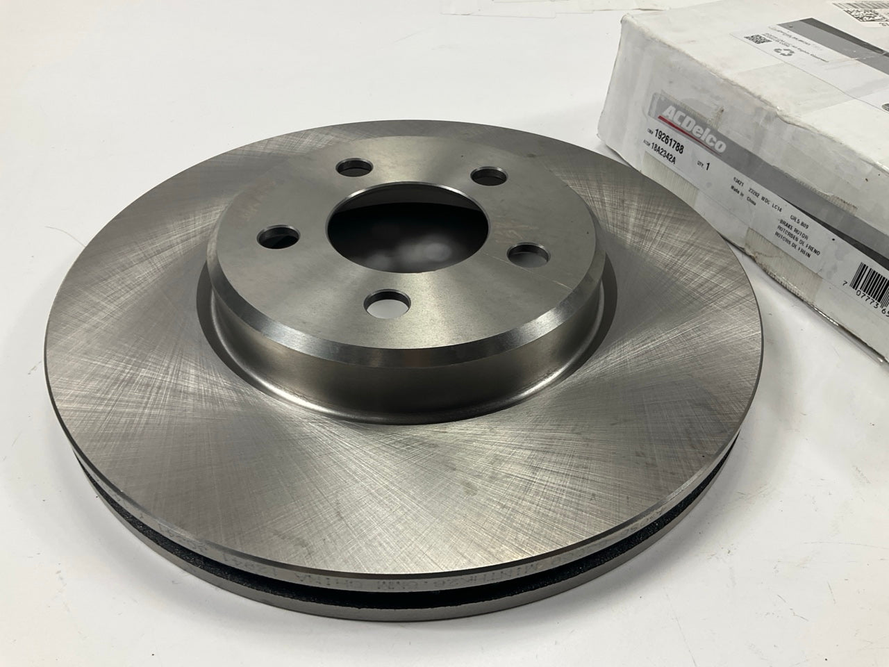 Acdelco 18A2342A Front Brake Rotor - 19261788