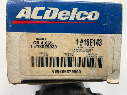 Acdelco 18E143 Rear Drum Brake Wheel Cylinder