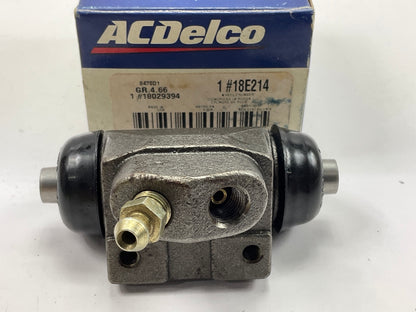 NEW GENUINE Acdelco 18E214 REAR RIGHT Drum Brake Wheel Cylinder 18029394