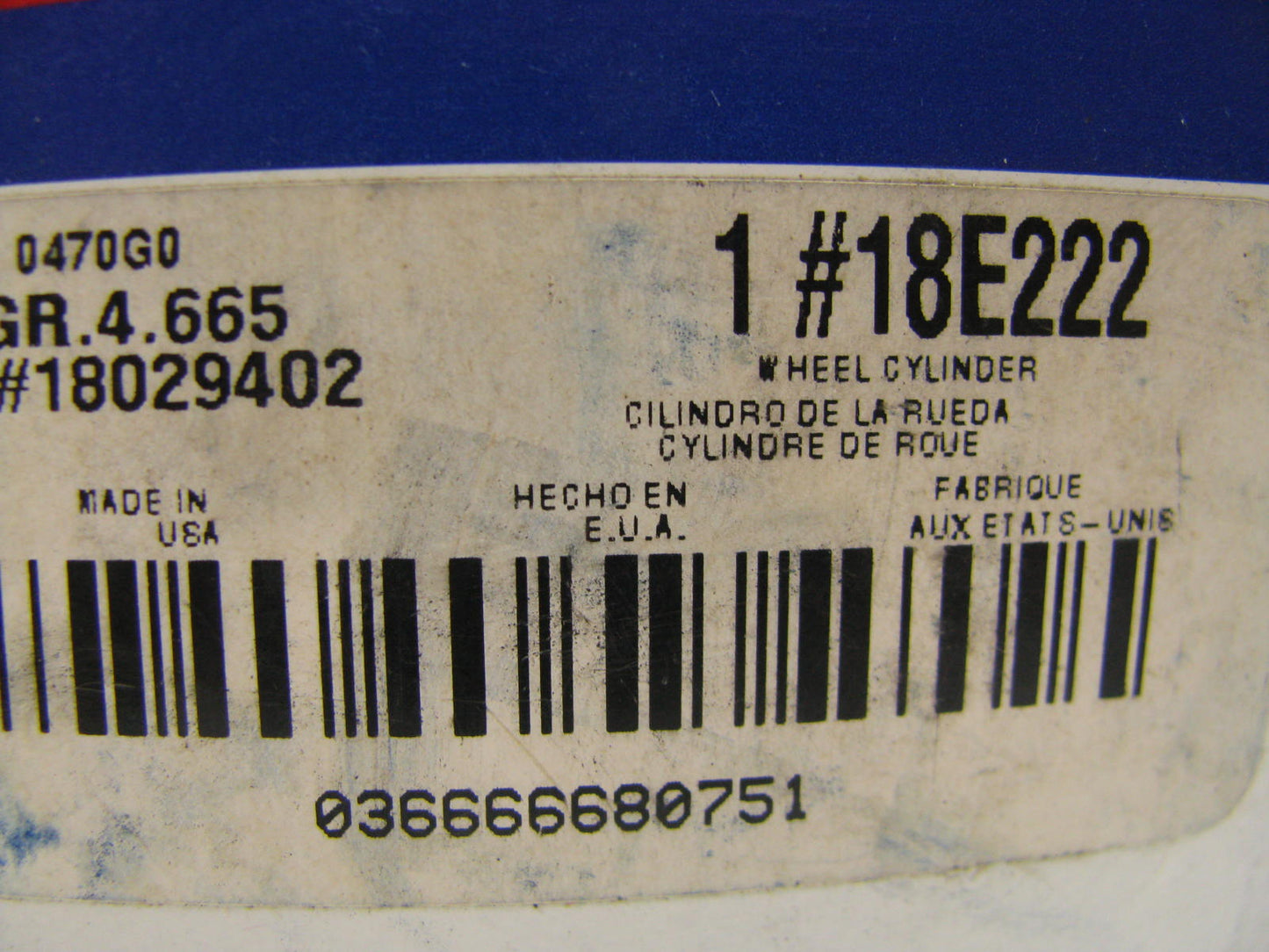 Acdelco 18E222 Drum Brake Wheel Cylinder - Rear Right