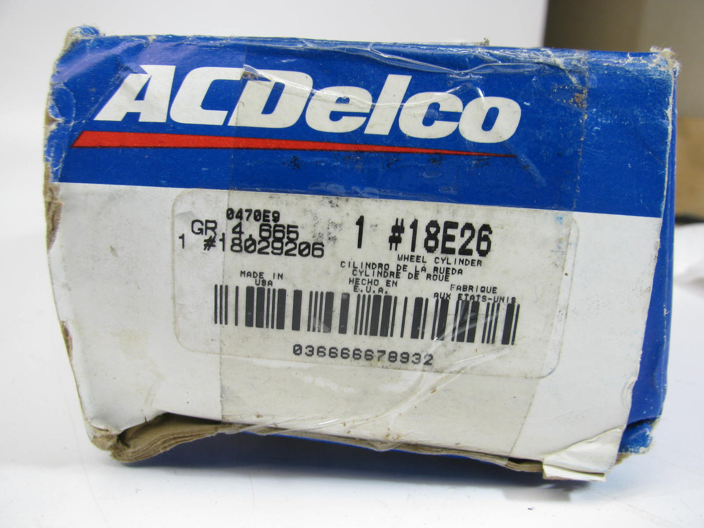 Acdelco 18E26 Rear Drum Brake Wheel Cylinder