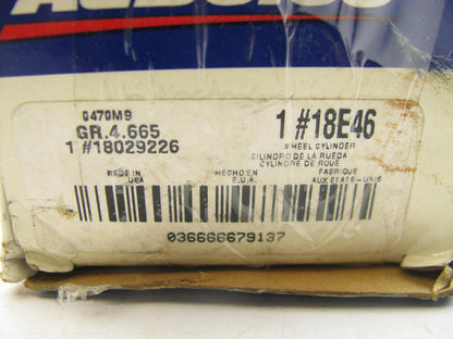 Acdelco 18E46 Drum Brake Wheel Cylinder - Front Left