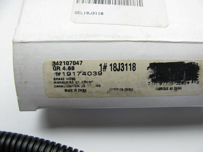 Ac Delco 18J3118 Front  Brake Hose - OEM GM 19174039