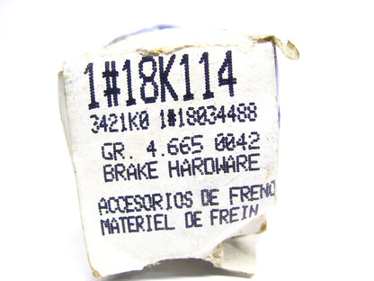 (2) Acdelco 18K114 Disc Brake Caliper Pin